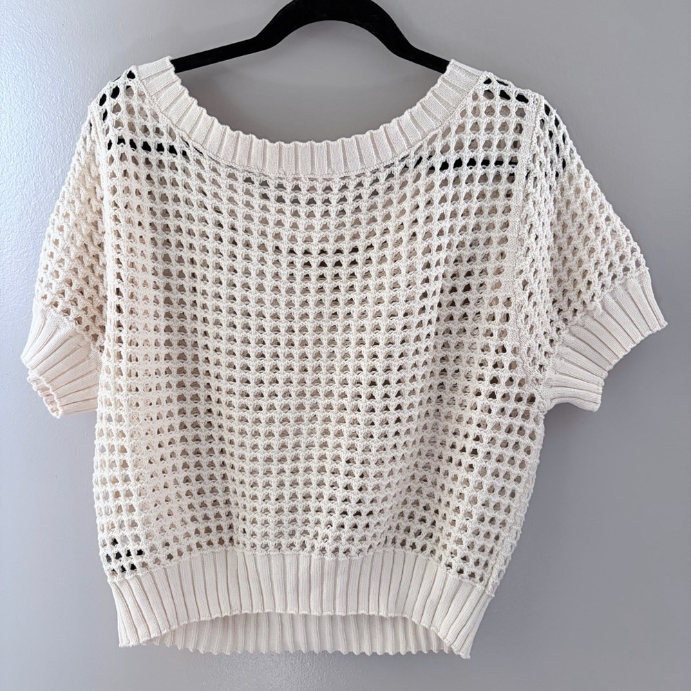 GARNERSTYLE X FTF CROCHET BOHO TOP 2X Plus Size - Picture 5 of 7